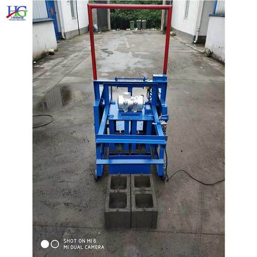 空心砖砌块出砖机 木托板式水泥制砖机 建筑工程用墙材砖体压砖机