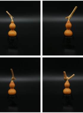 草里金手捻小葫芦3CM左右摆件盘玩收藏赠礼实拍文玩精品一物一图