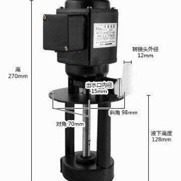 DBABJCB机床油泵机床冷却泵磨床专用电泵相220VDOB-12A40W