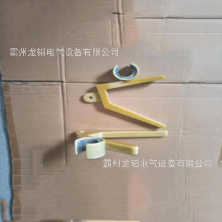带电作业高空绝缘子清扫刷叉刷头ZF011733绝缘操作杆刷子