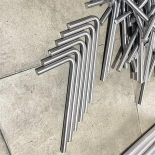 304 不锈钢实心棒折弯 来图定制形状L型U型V型 可精密切割 焊接