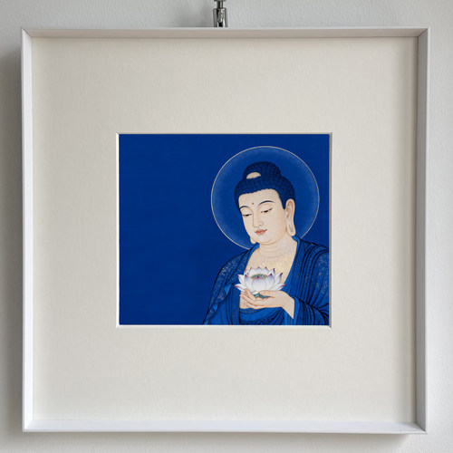 《如来佛祖》玄关挂画字画挂画装饰画客厅餐厅挂画玄关画电箱装饰