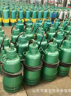 防爆潜污泵1140V660V 矿用BQS100-30-18.5KW BQS隔爆型潜水排沙电