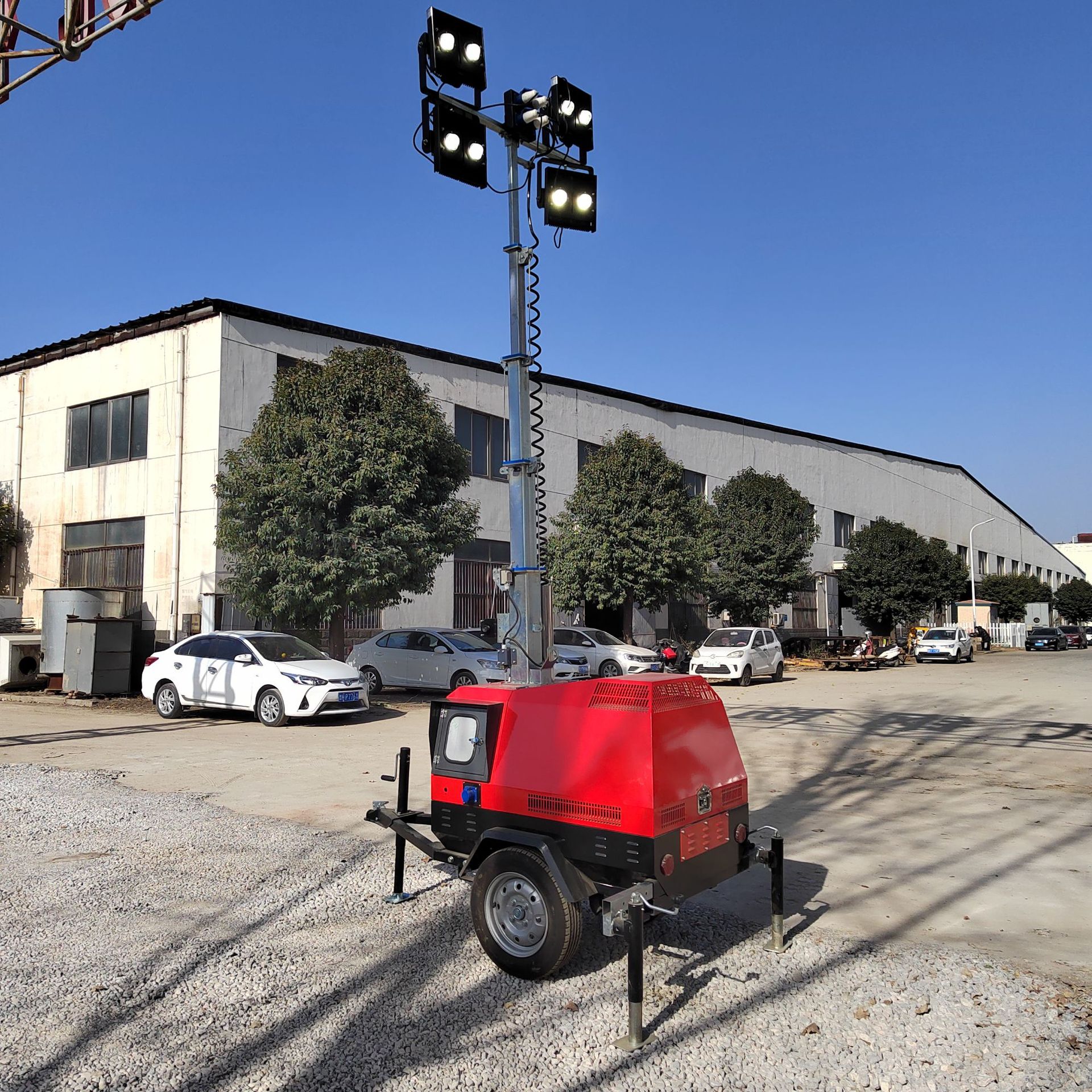 应急移动升降照明灯 柴油夜间施工救援抢修照明车厂家