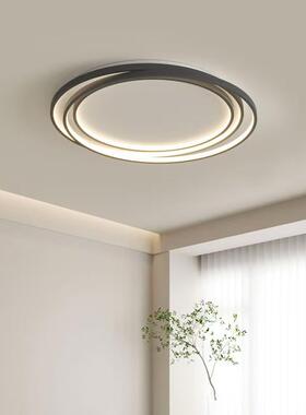 卧室吸顶灯现代简约2025年新款圆环形LED护眼主卧书房房间吸顶灯