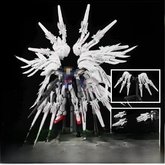 包邮 素心 1/144 白雪姬 白雪炮 飞翼 配件 RG HG 机娘 羽毛 翅膀