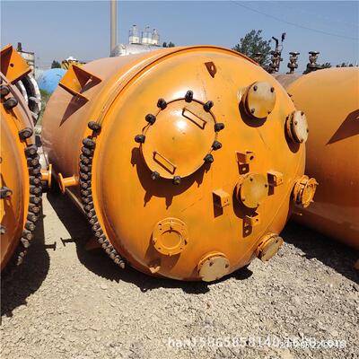 山东二手高压反应釜 钢制卧式筒型装置 混凝土蒸养釜