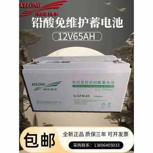 KELONG科华6-GFM12V17AH/100AH/200AH阀控密闭式铅酸蓄电池直流屏