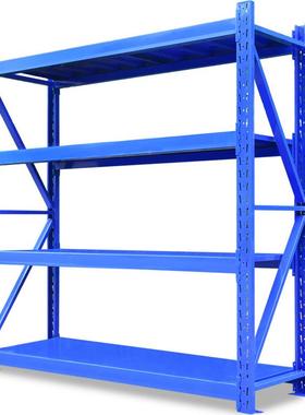 中型加厚示储货架五金金属仓拆装仓库7托盘货架展架 00HQHS220KG