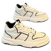 给足您气质 力荐 经典 百搭厚底时尚 男 覆古小白鞋 充满高级感