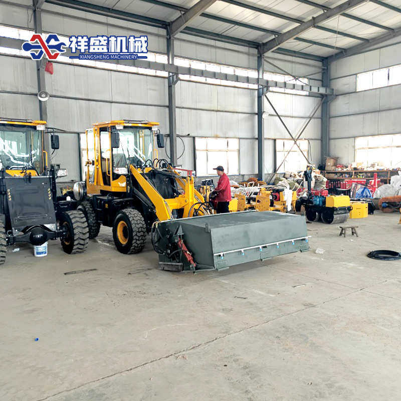 吸尘泥块路面改装车扫装载机工程沙石地机工地大型封闭式清扫车