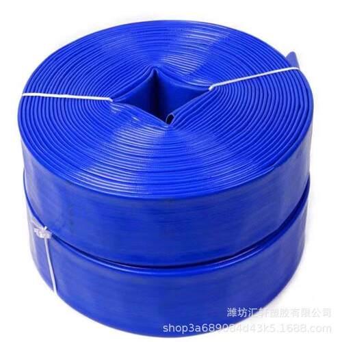 工厂生产PVC2寸2.5寸3寸4寸农用涂塑水带灌溉水带塑料管高压水带