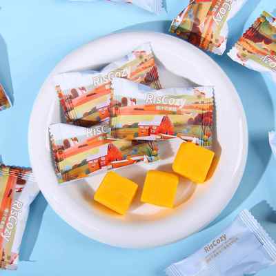 英国RisCozy瑞可滋爆汁芒果糕夹心果汁软糖结婚喜糖伴手礼小零食