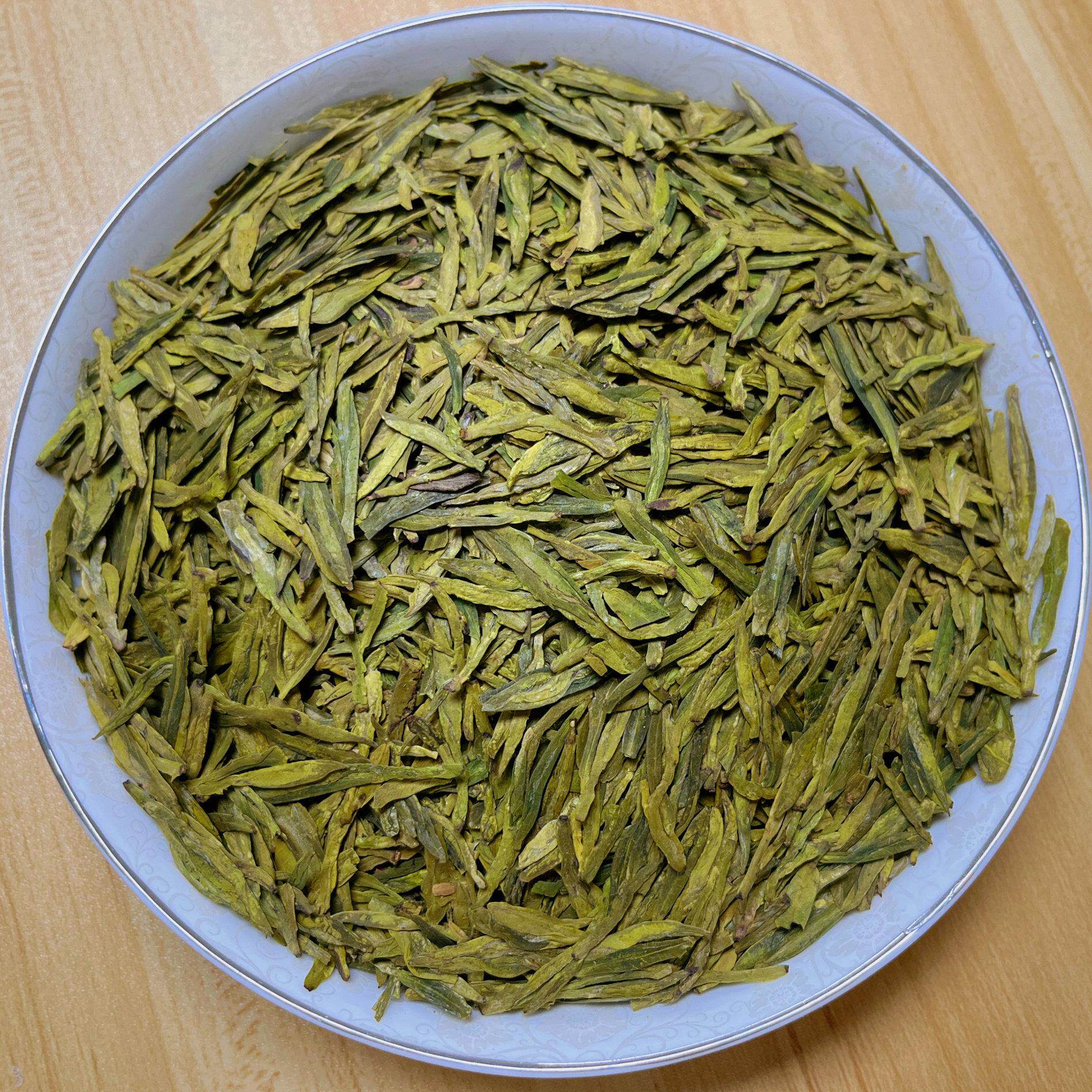 2025明前黄版土茶群体种 大佛龙井茶叶豆香型高山龙井绿茶罐装