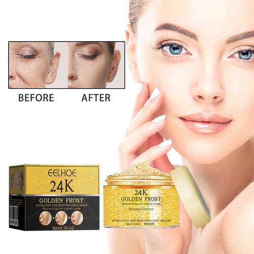 EELHOE 24k Gold Cream - Firms skin, reduces fine lines, hydr