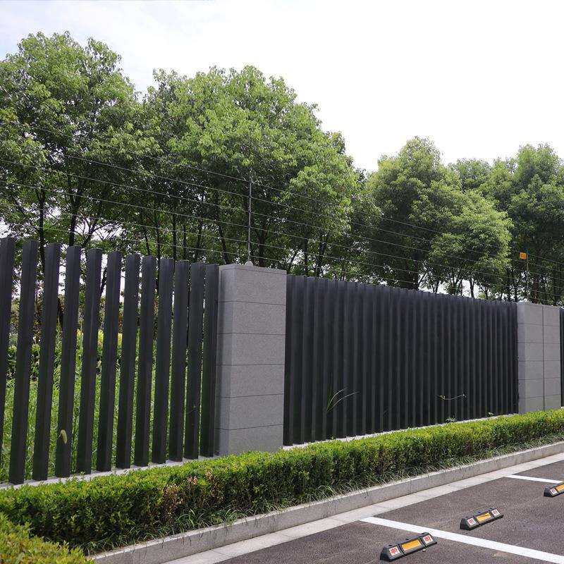 简约铝艺别墅庭院围栏欧式花园铝合金栅栏农村院墙防护栏杆