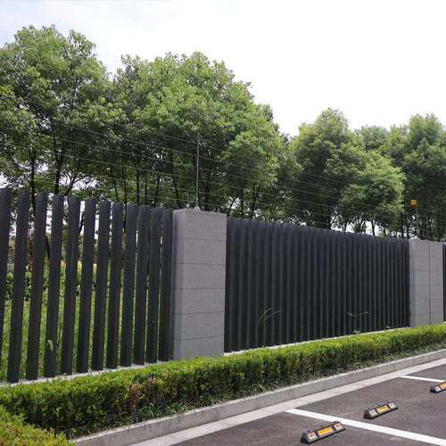 简约铝艺别墅庭院围栏欧式花园铝合金栅栏农村院墙防护栏杆
