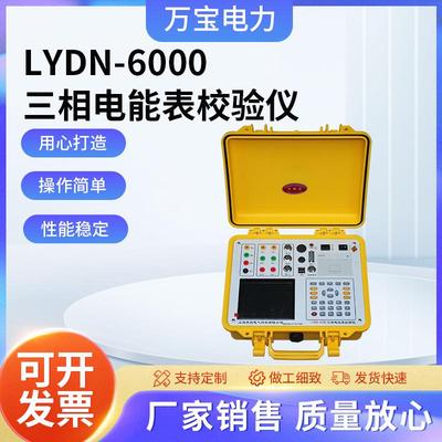LYDN-6000三相电能表校验仪变压器多功能电能表现场校验仪