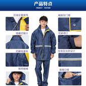 户外防雨工作服雨衣批发 男女分体式 防静电雨衣雨裤 套装