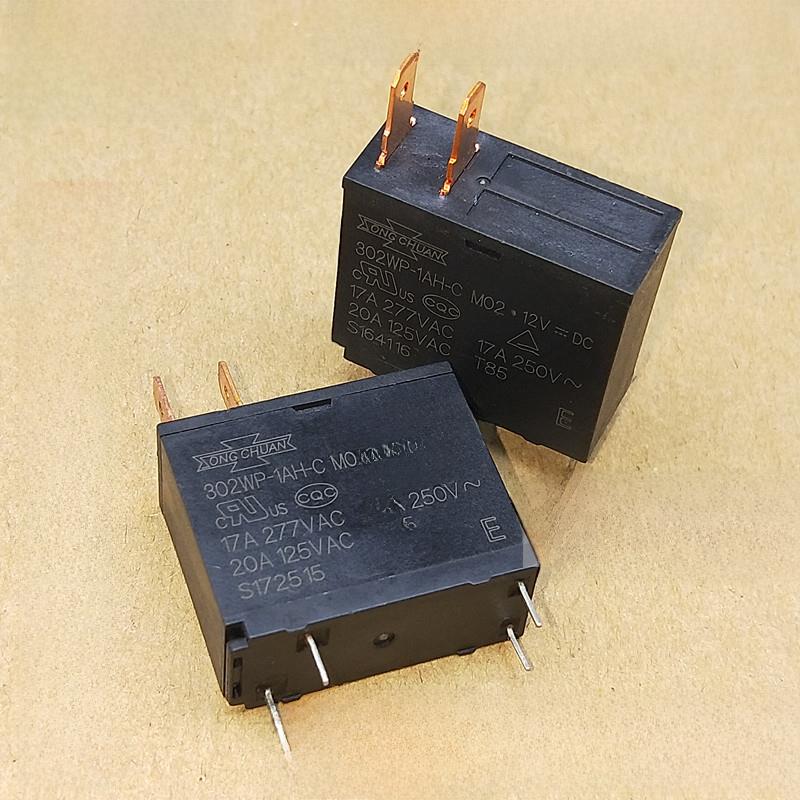 电热水器微波炉专用继电器302Wp-1Ah-C M02 M07 17A12V Jqx-62F