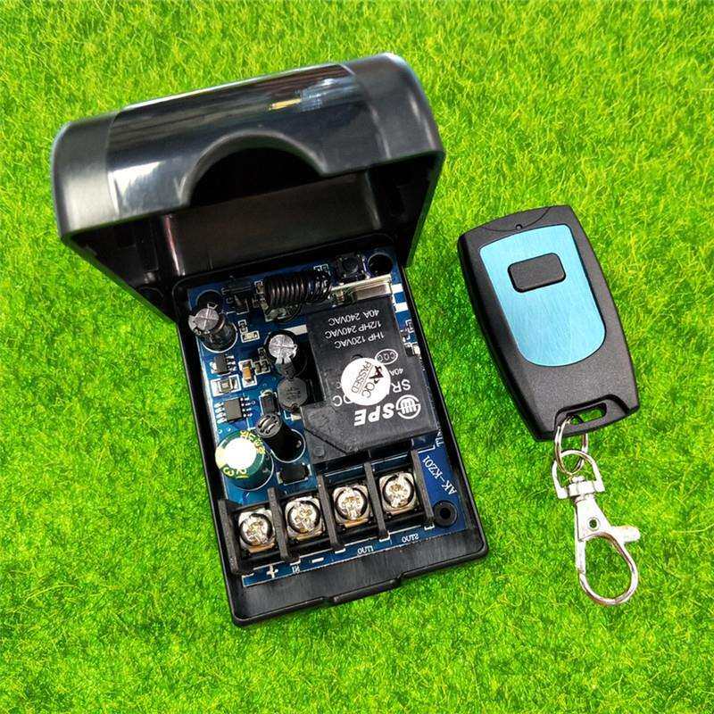 防水小遥控一路12V24v36v48V30A汽车喇叭灯光改装LED灯控制器开关