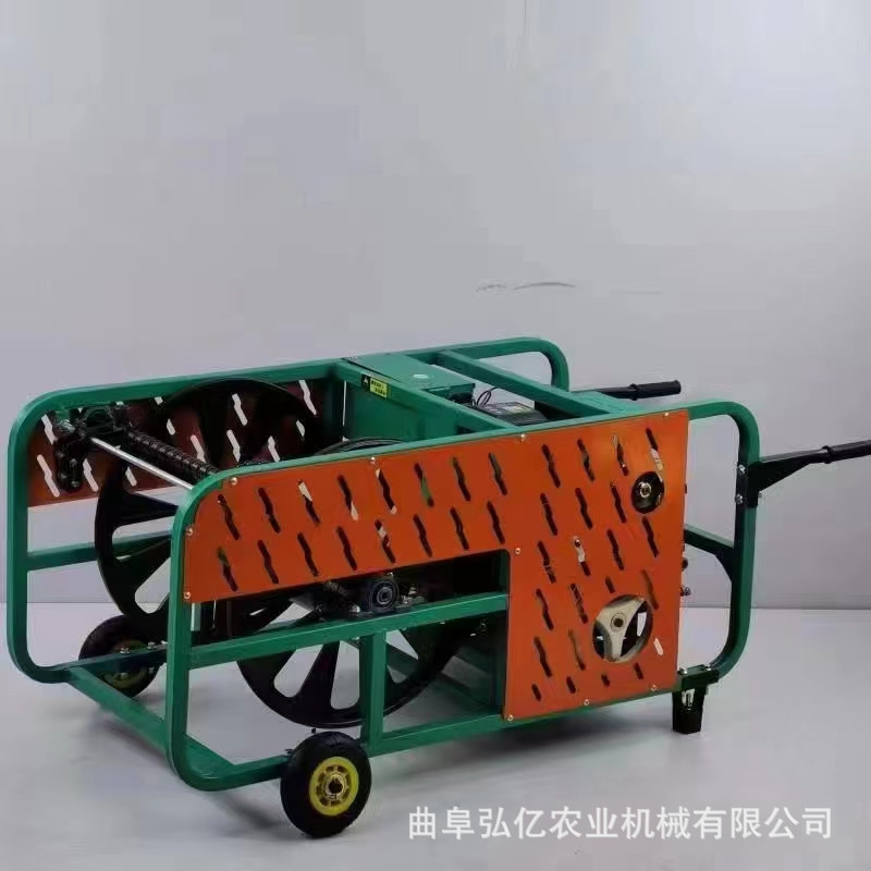 双电机48-60车载喷药机远程遥控菜园打药机自动收管卷管喷雾器