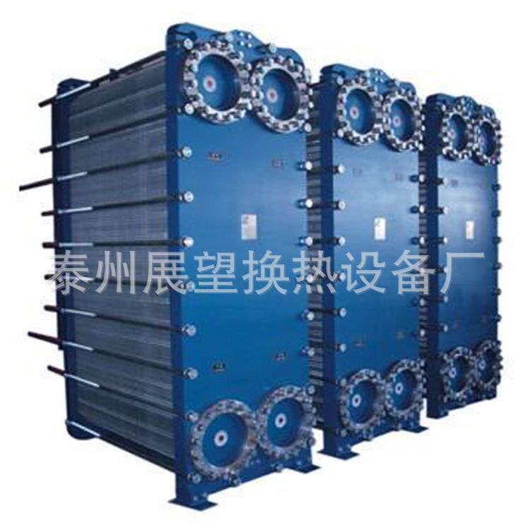 304不锈钢板式换热器可拆易清洗热交换器冷却器翅片式油气换热器
