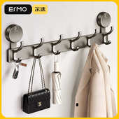 吸盘门后挂钩免打孔强力承重厨房卫生间无痕壁挂粘钩入户门挂衣架