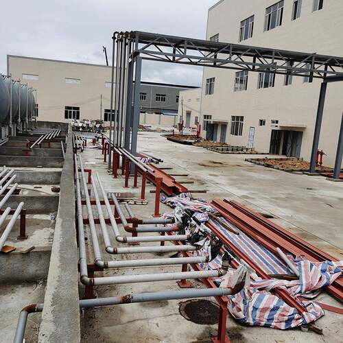 东莞供应管道安装车间实验室抽气排废气工程管道安装重型货架反应