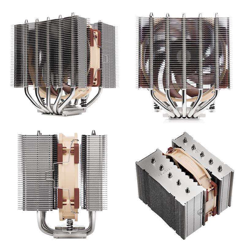 猫头鹰 NH-D15 D9 下吹双塔CPU散热器 温控风扇支持LGA1700多平台