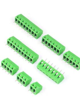 螺钉式PCB接线端子KF128L - 3.81MM间距低位可拼接2-8P