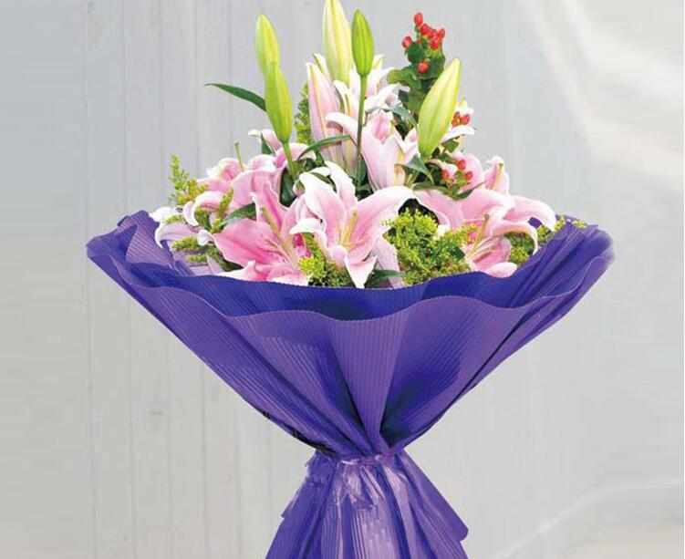 彩色皱纹纸卷边纸伸缩纸手揉纸diy手工材料玫瑰花鲜花花束包装纸详情10