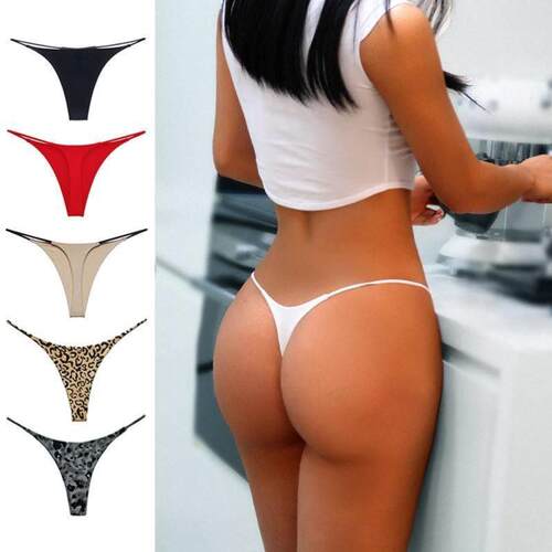 Sexy Sports Panties Women Underpants Seamless Thong G String