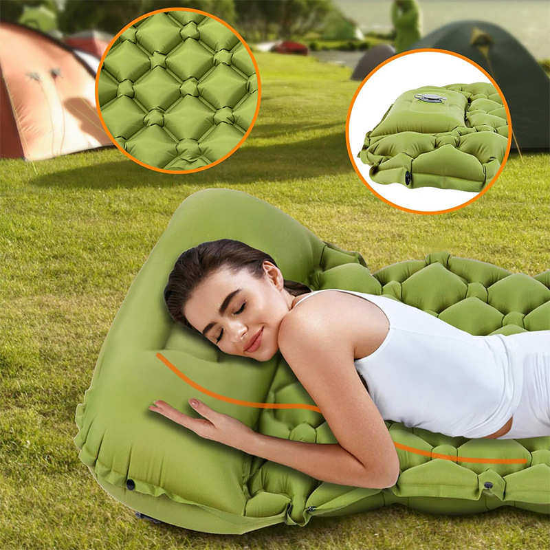 新款充气垫防潮保暖加厚脚踩式充气垫户外帐篷露营垫午休充气睡垫,户外/登山/野营/旅行用品,充气床,淘宝优惠券,粉丝福利购,淘宝优惠卷