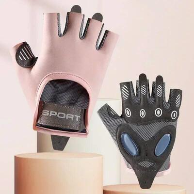 1Pair Cycling Gloves Fitness Gloves Sports Weight Lifting Ex