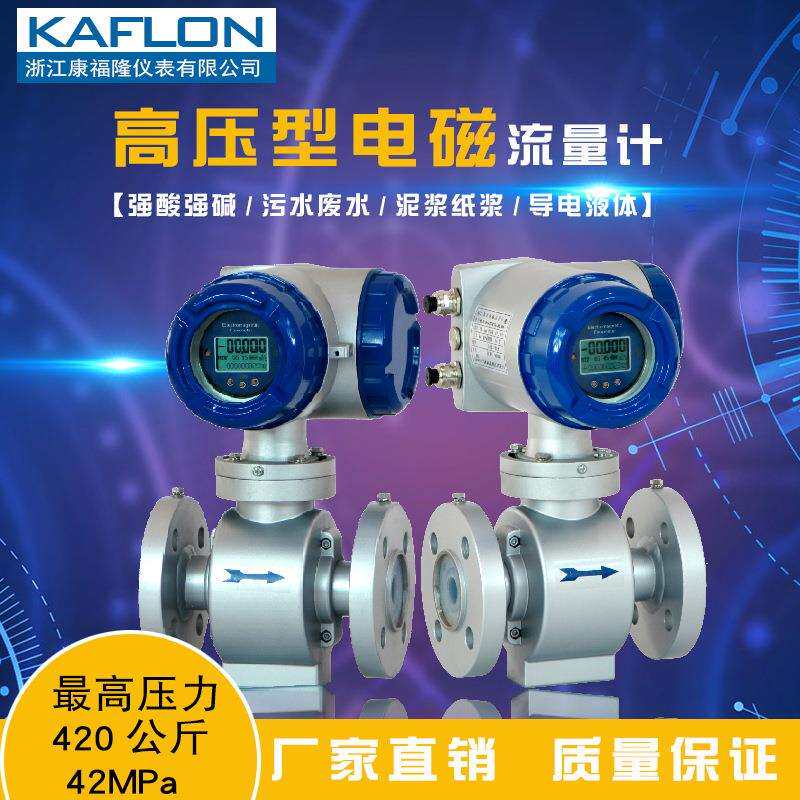 电磁流量计防腐防爆耐高压 石油业定制型液体流量计dn50