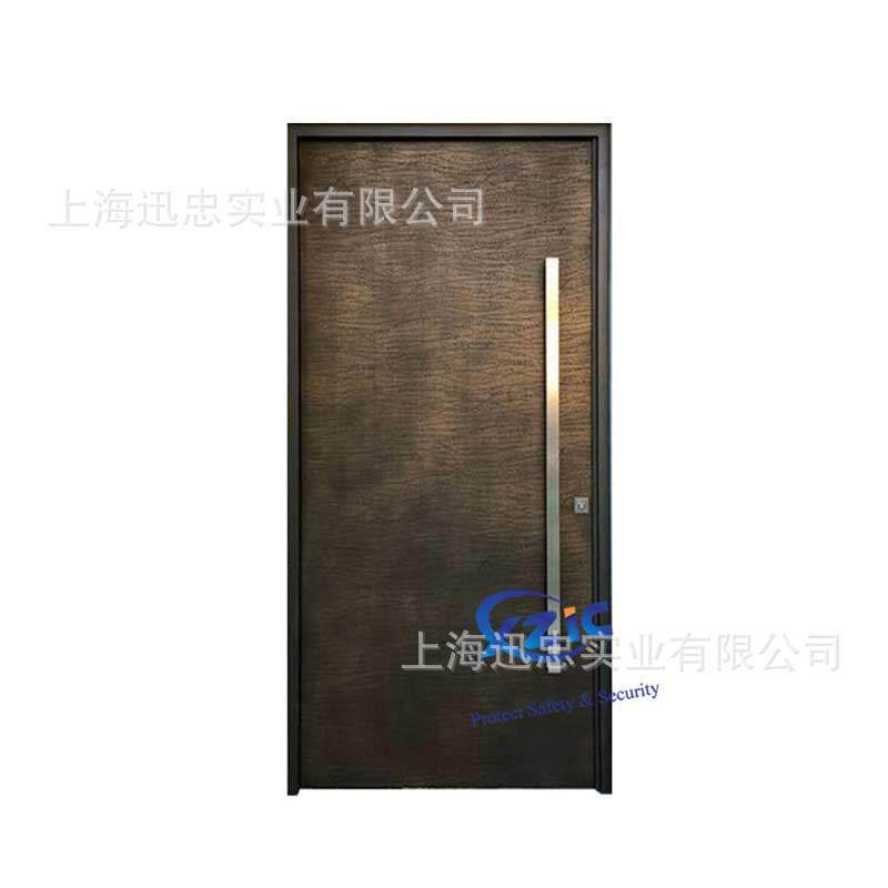 上海生产双开隔音防火门烤漆木质隔声门成品卧室房间生态静音门