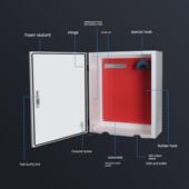 ES8壁挂ET7户外立柱防雨防护箱 ET5 蔚来ES6 ET5T充电桩保护箱EC6