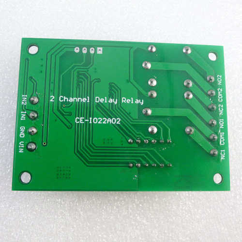 CE-IO22A02 12V 2路多功能延时继电器 可调定时器 数码管定时开关