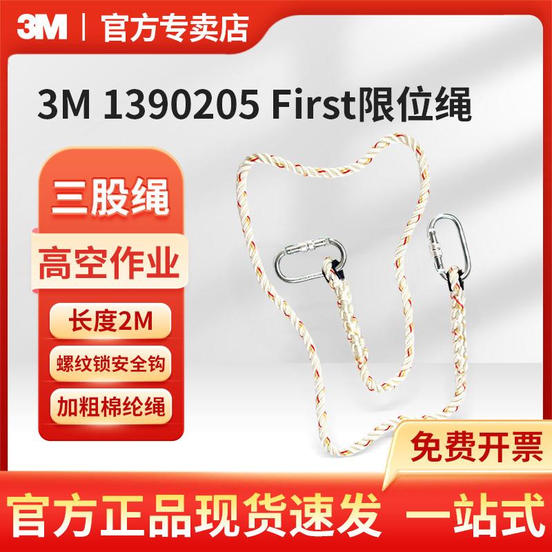 3M 1390205 First限位绳防坠落架子工螺纹锁连接绳