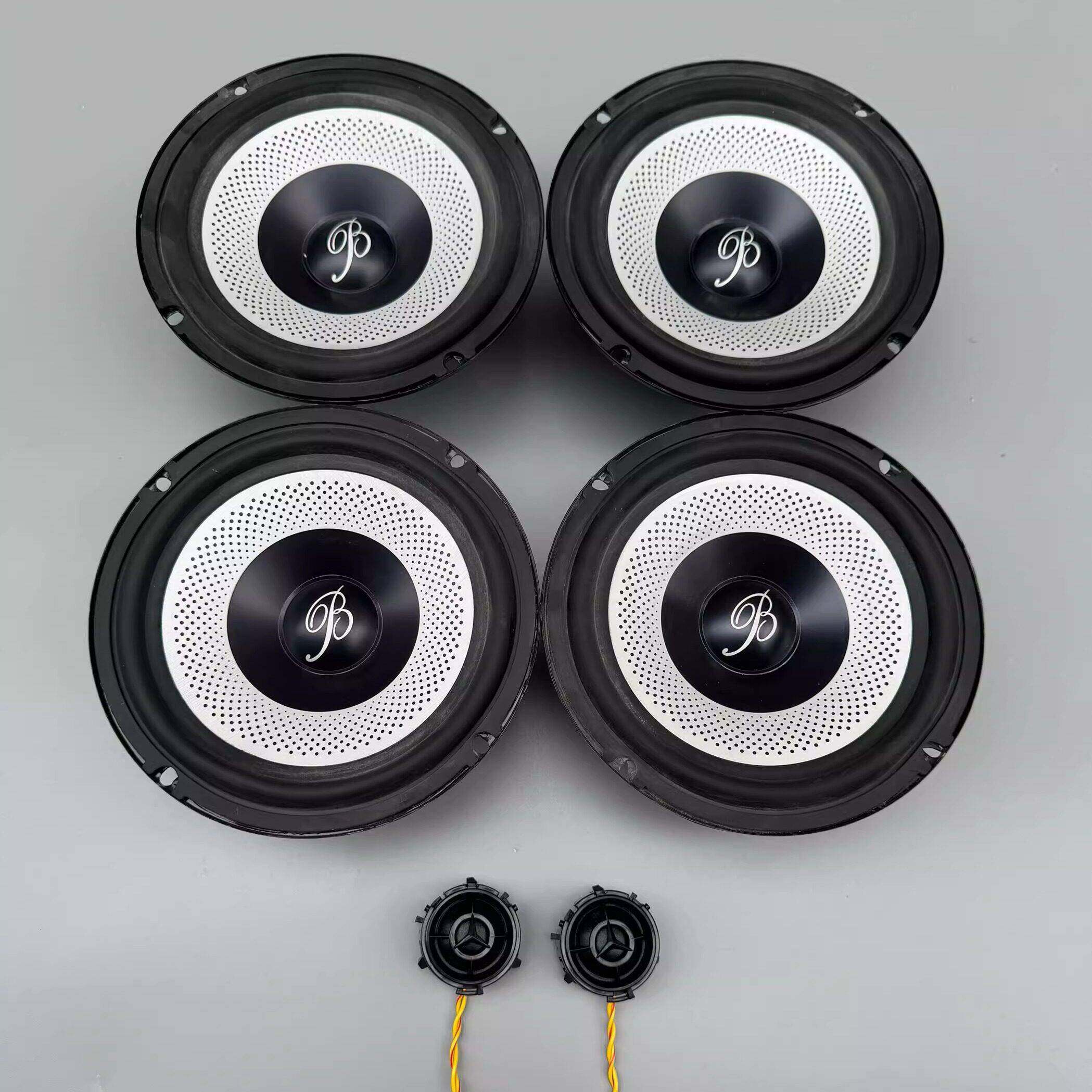 原装拆车B&WB&W柏林之声6.5寸汽车音响喇叭中重低音炮改装套装