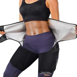 sweatband waist and Three trimmer one thigh trainer