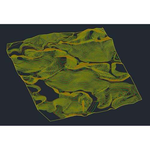 civil3d代做地形汇水线路设计放坡土方计算Grasshopper参数化
