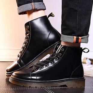 GD志龙同皮款 休闲英伦皮潮靴春秋冬男权鞋 低帮鞋 马丁靴鞋 时尚 正品