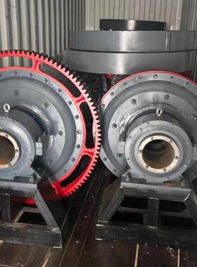 直选三仓卧式球磨机 0918型水泥石灰钢球磨粉机 干式球磨机