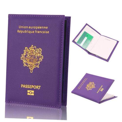 EU France passport cover passport case欧盟法国护照卡套holder