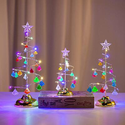 Christmas iron simulation Christmas tree tabletop decoration