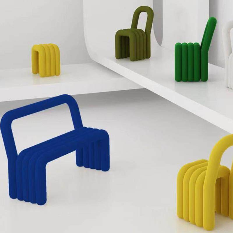 简约布艺沙发门店长凳双人沙发椅异形椅轻奢简易直排靠椅休闲椅