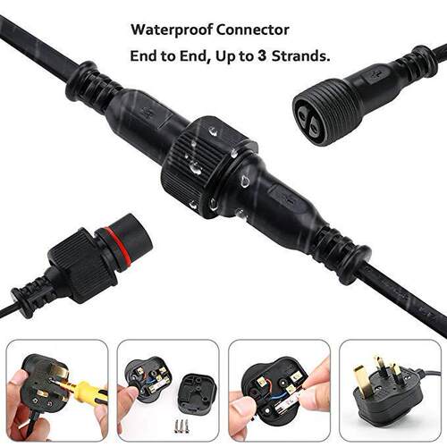 新品英规G40LED氛围灯 100FT50室外装饰浪漫气氛G40英规灯串
