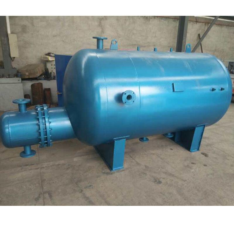 碳钢内衬304浮动盘管导流型容积式换热器半容积式换热器